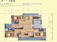 华都幸福里大平层黄金楼层190平 华都幸福里