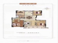 中南洋房1楼136平带50平院子 中南君悦府