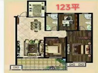 紫宸苑8楼123平3室2卫毛坯改合同 紫宸苑