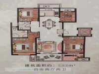 凤凰郡洋房133平4室146.8万无税 凤凰郡