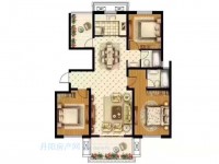 凤凰郡洋房9楼133平4室2卫毛坯满2年 凤凰郡